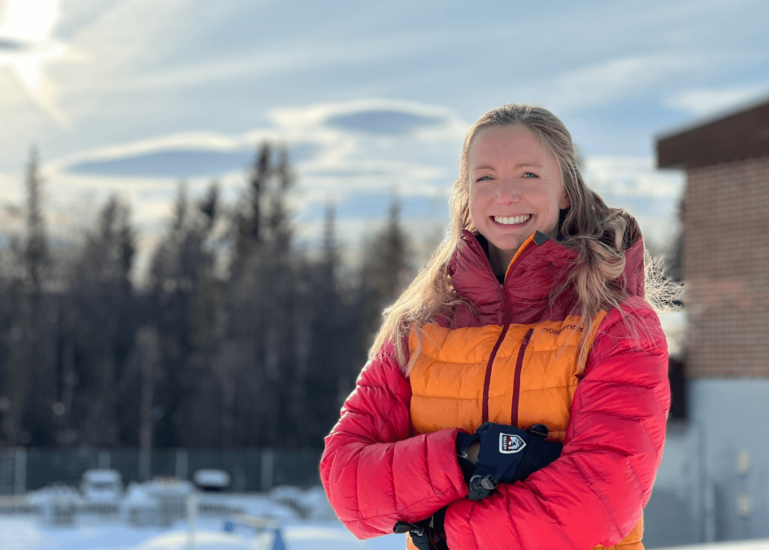 Louise Abrahamsson, projektledare inom digitalisering och innovation på Härjeåns.